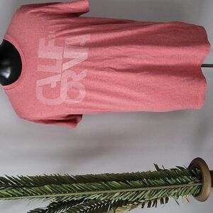 Old Navy heather red short sleeve graphic tee